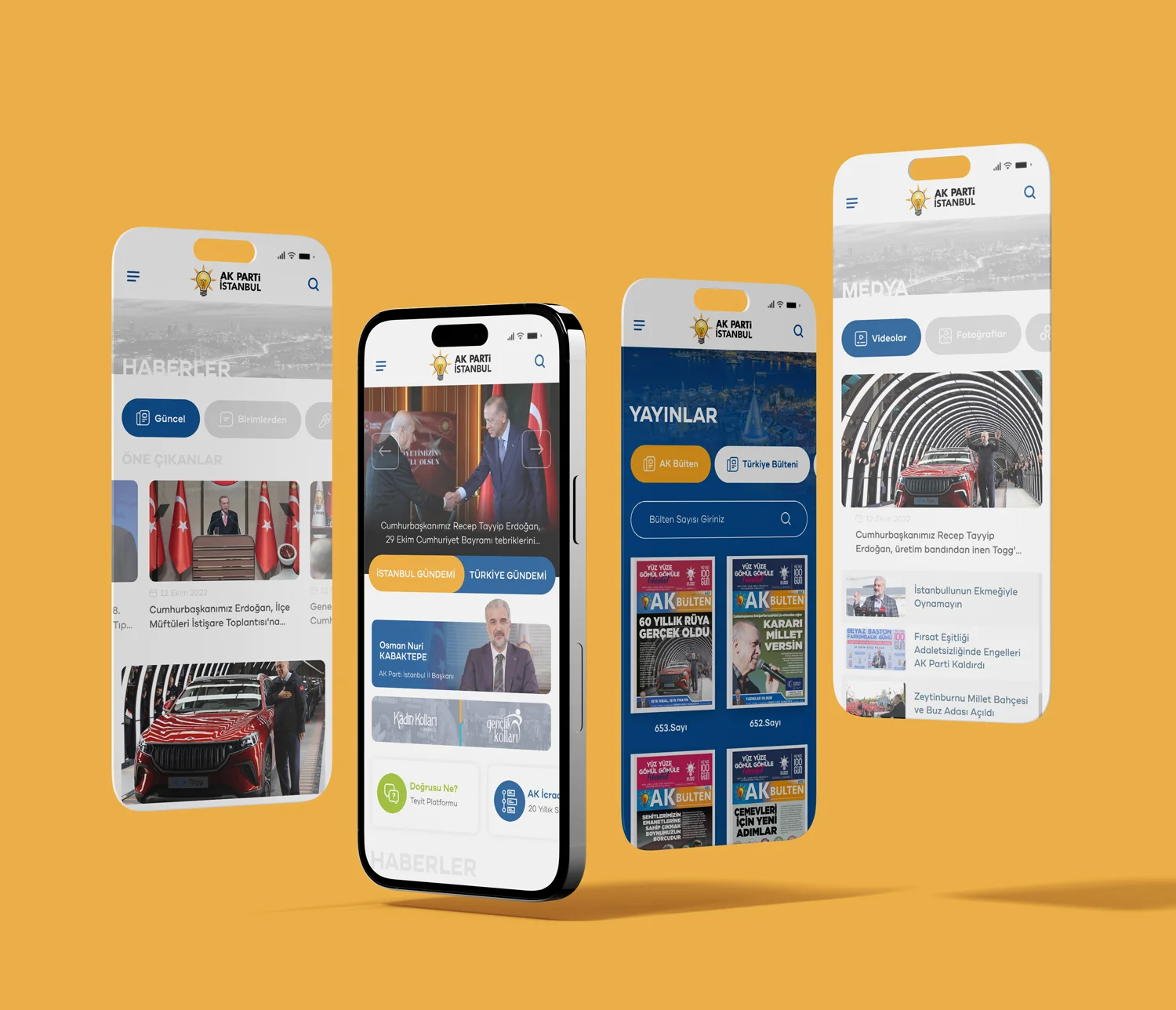 AK Parti Istanbul Provincial Branch Web Platform - Görsel 3