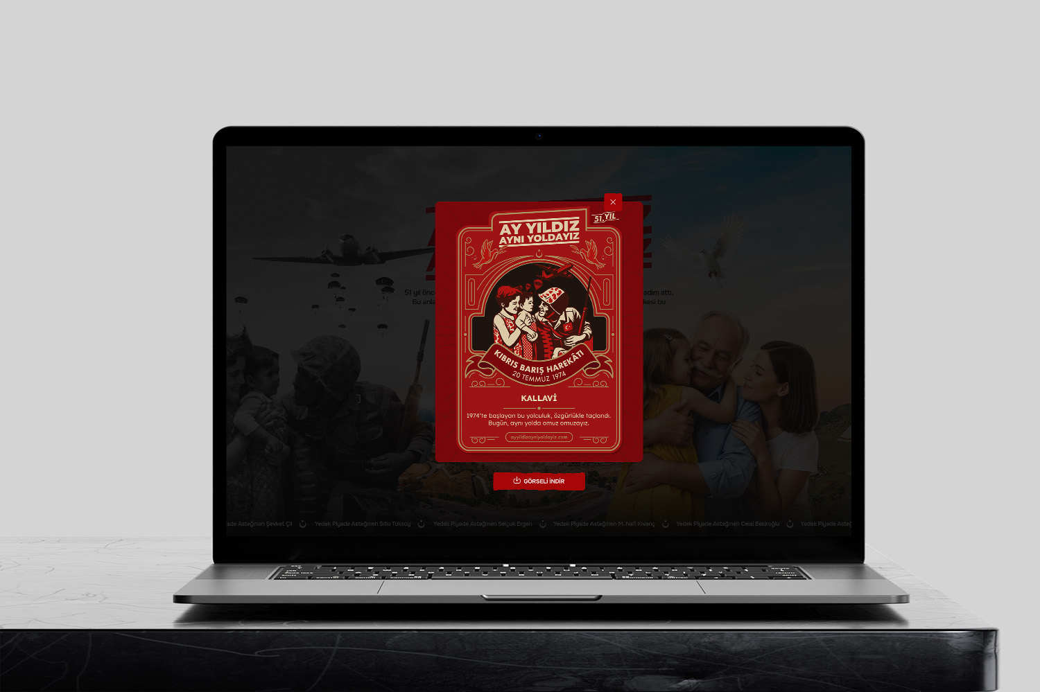 Crescent and Star, We Are on the Same Path - Görsel 3