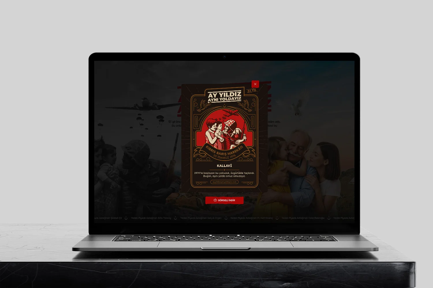 Crescent and Star, We Are on the Same Path - Görsel 1