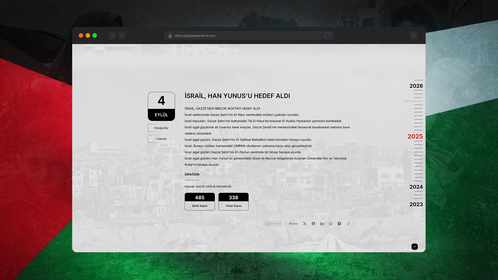 Gaza Great Shame - Görsel 2