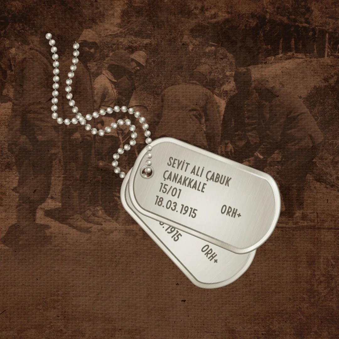 18 Mart Çanakkale Şehitleri Anısına Hatıra Künyesi - Görsel 2