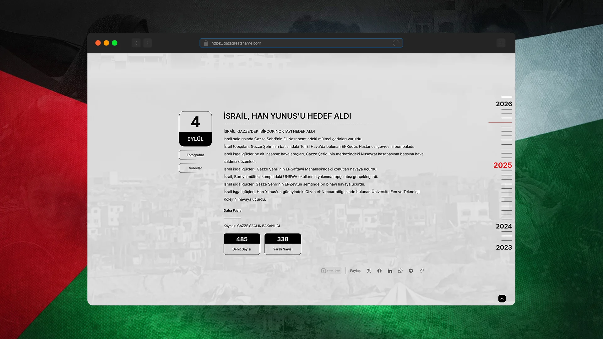 Gaza Great Shame - Görsel 2