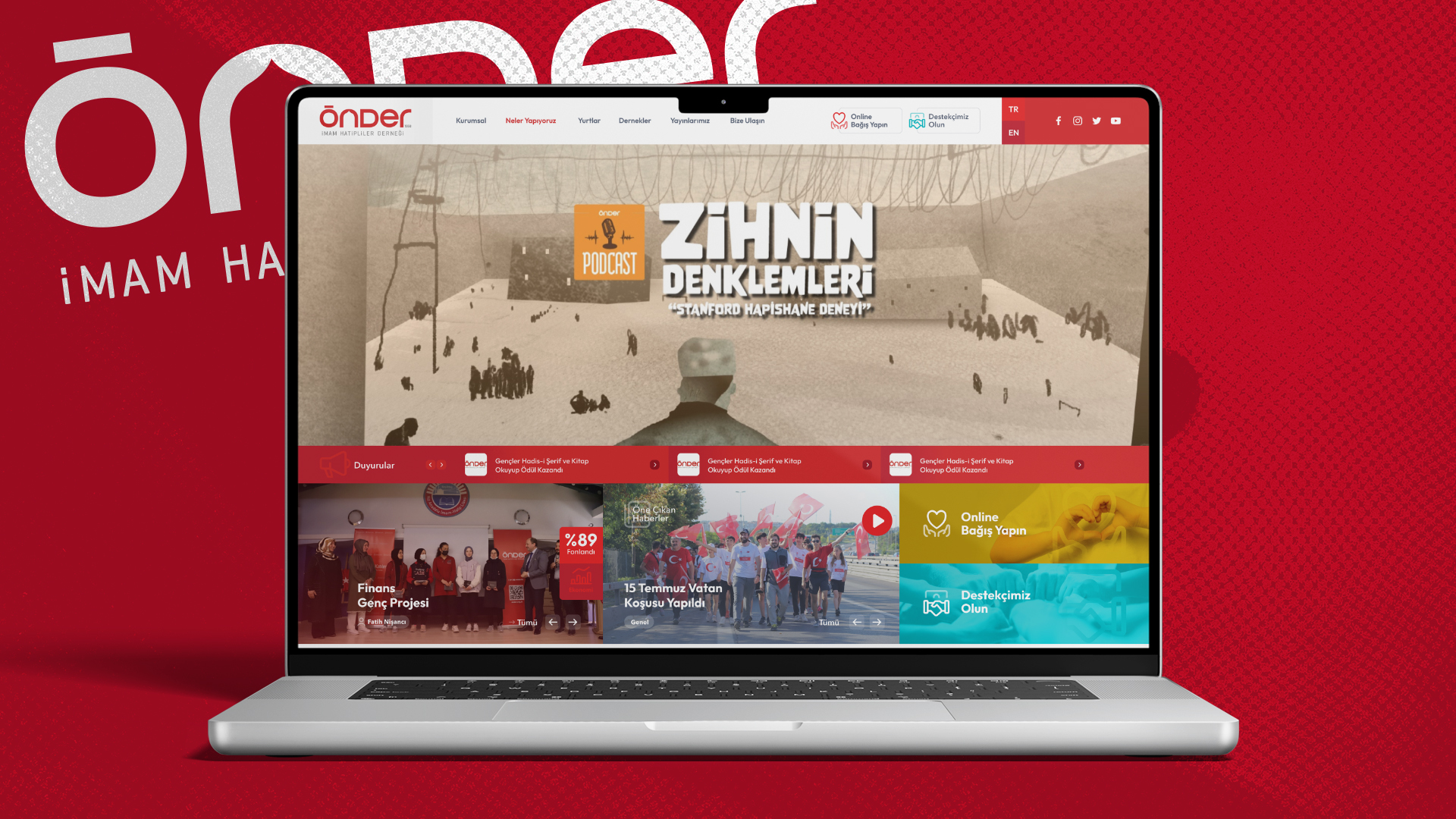 İmam Hatipliler Derneği Web Platformu - Görsel 2