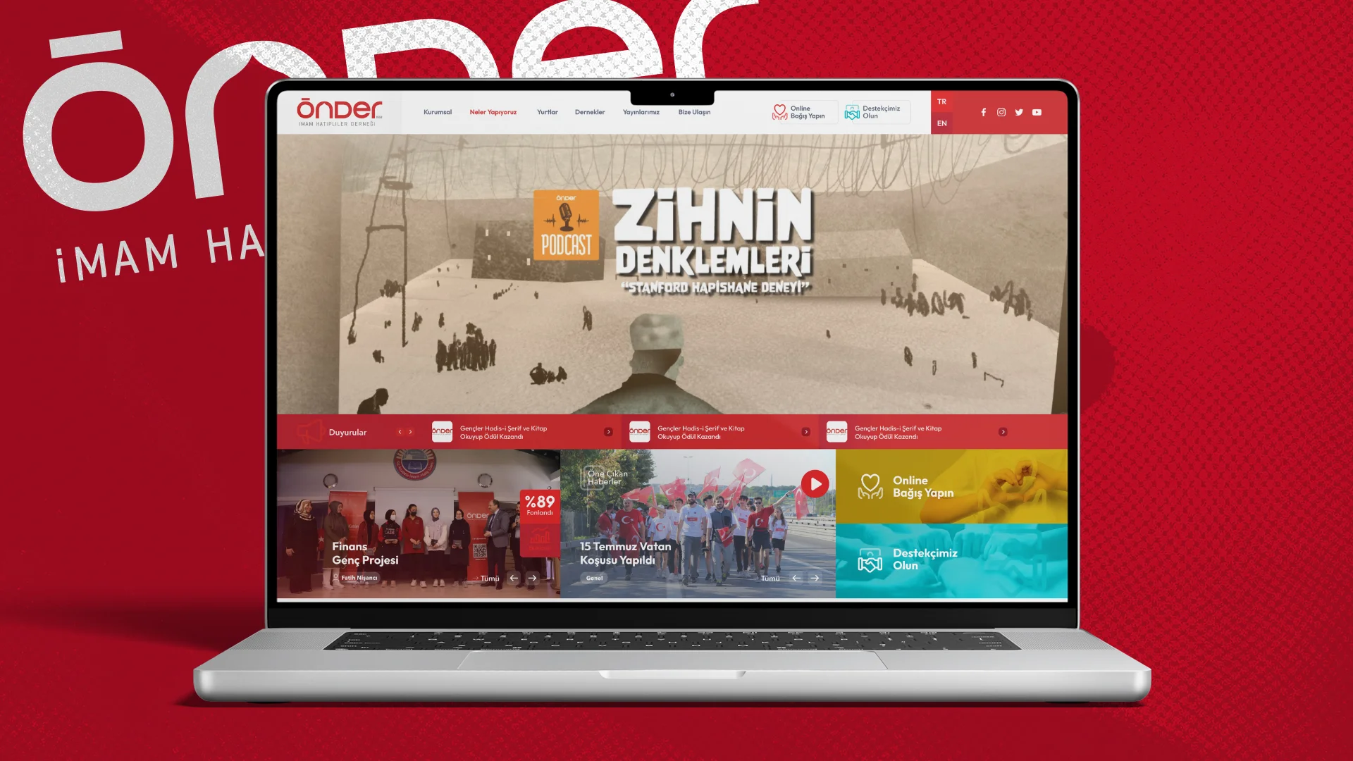 İmam Hatipliler Derneği Web Platformu - Görsel 2