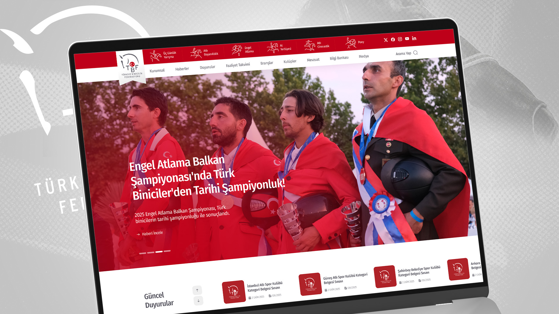 Turkish Equestrian Federation Web Platform - Görsel 4